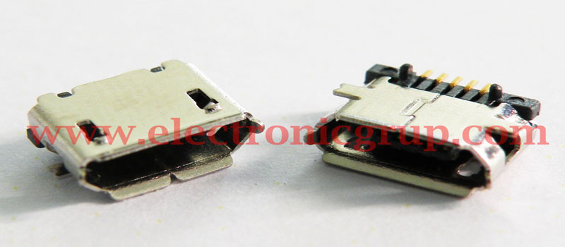 MICRO USB B DE 5P., PER CIRCUIT IMPRES