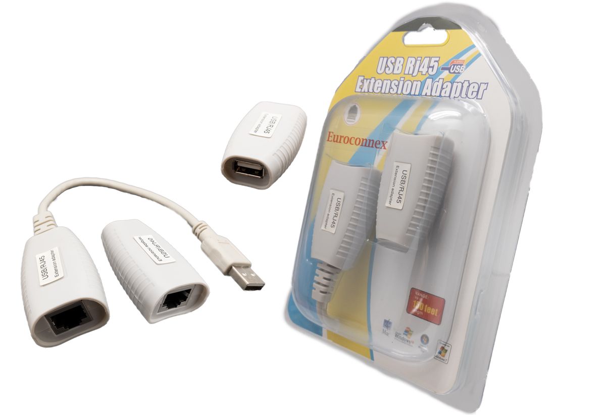 Extensor USB 2.0 per RJ45, 45m