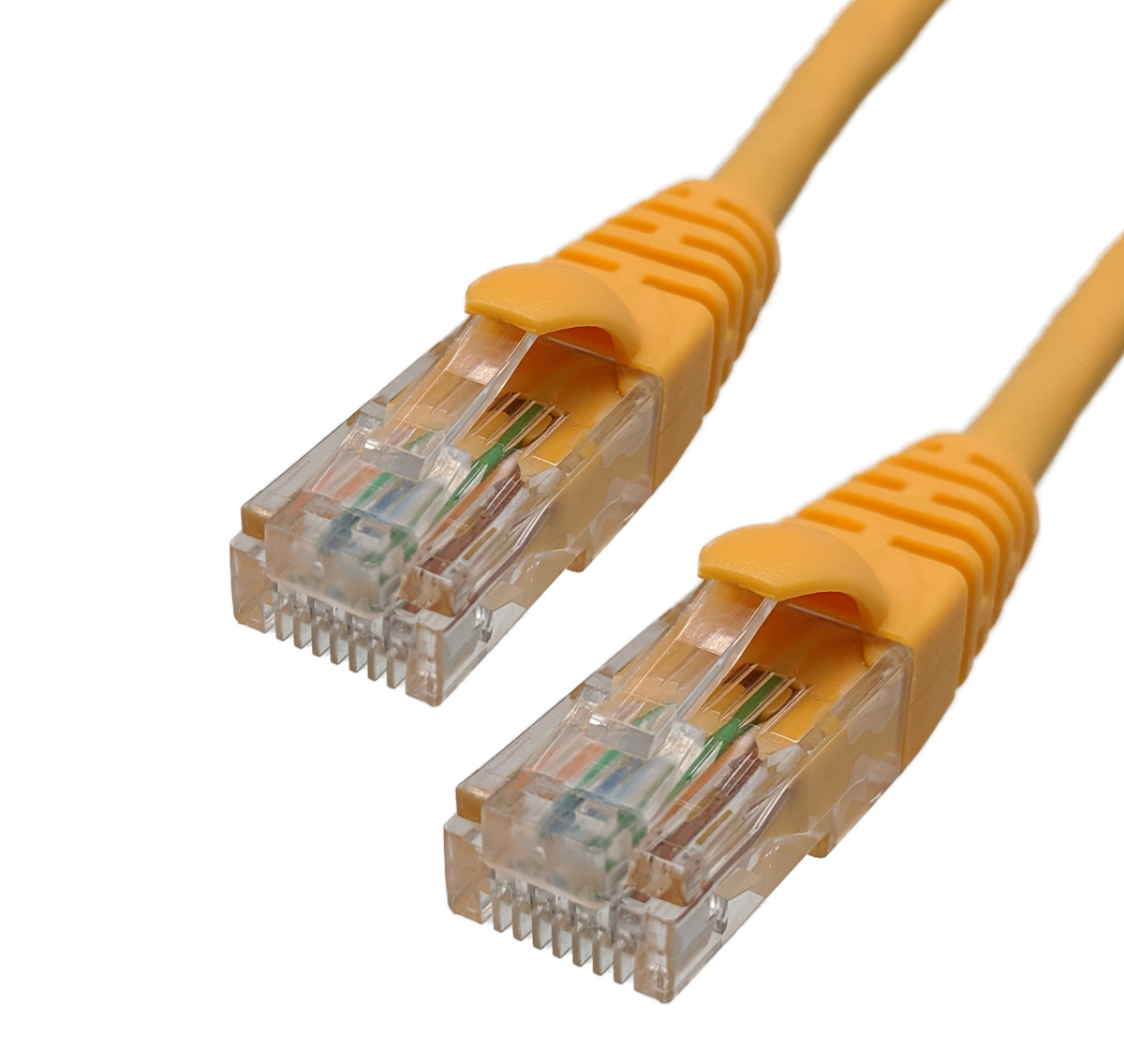 Cat.6 UTP 24 AWG, 0.5m, Amarillo