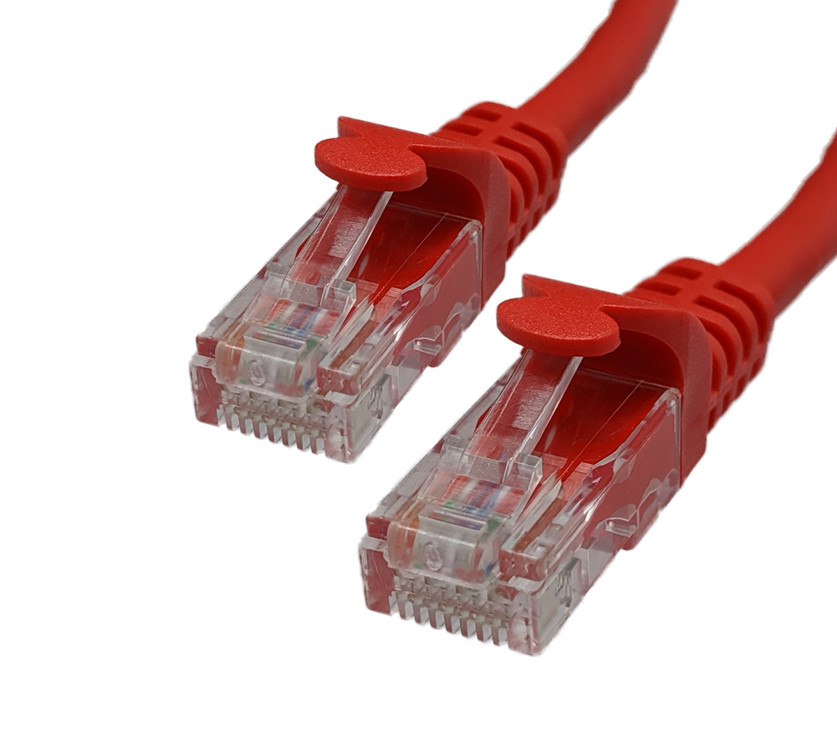 Cat.6 UTP 24AWG, 2m, Rojo