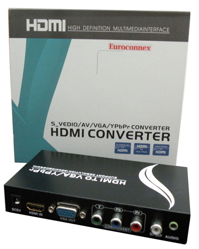 Hdmi à  VGA + RGB + AUDIO