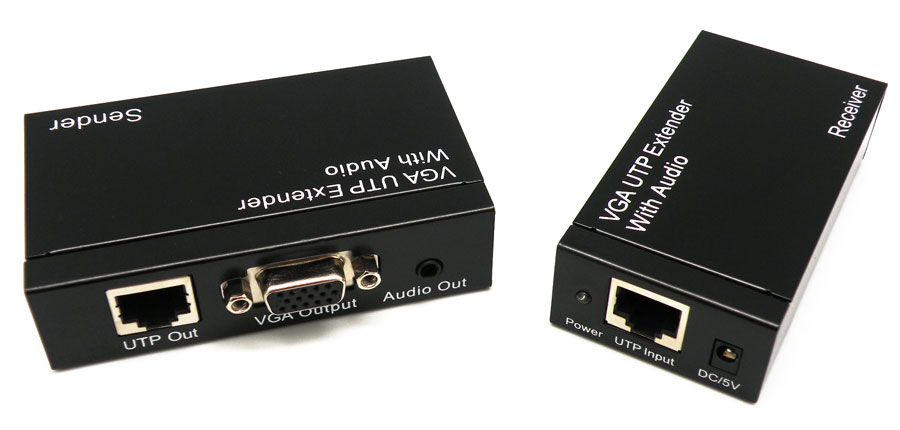 VGA extender, 300m up to 1920x1200