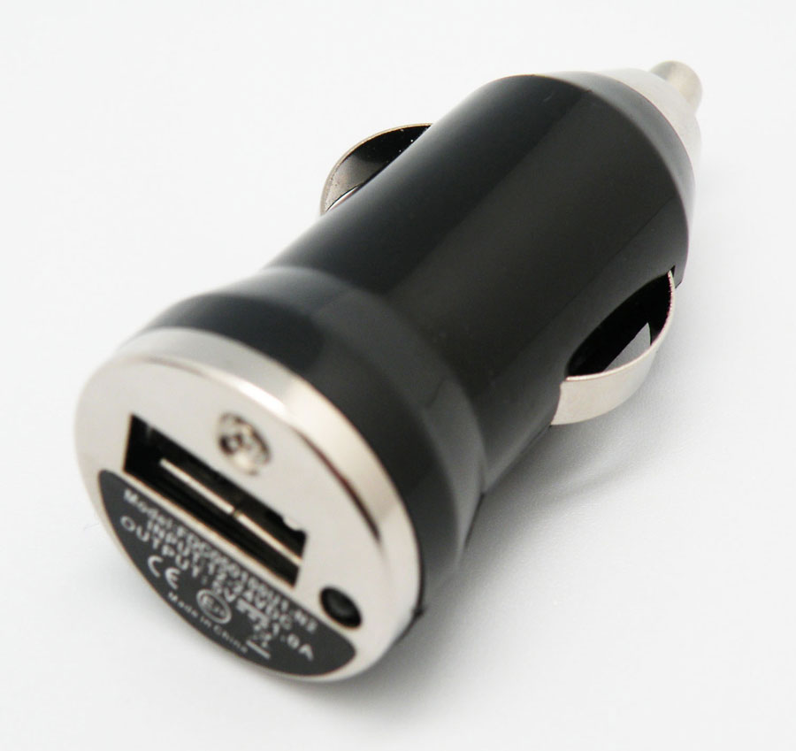 Chargeur de voiture USB, 5V 1A