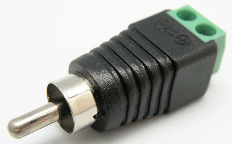 RCA Plug with Terminals