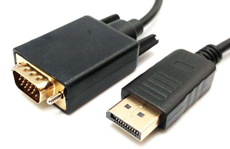 DisplayPort to VGA, 1.8m