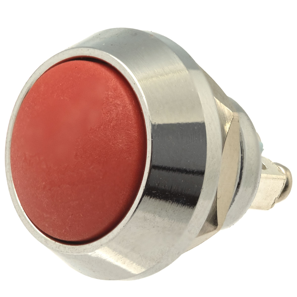 12mm. round, pushbutton, with 2 screw pin