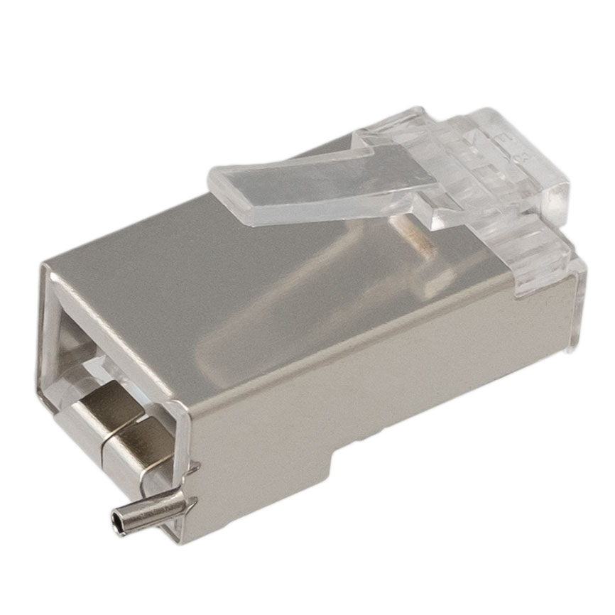 RJ45 Cat.6 FTP(BLINDÉ) 8P8C 50U", AVEC QUEUE