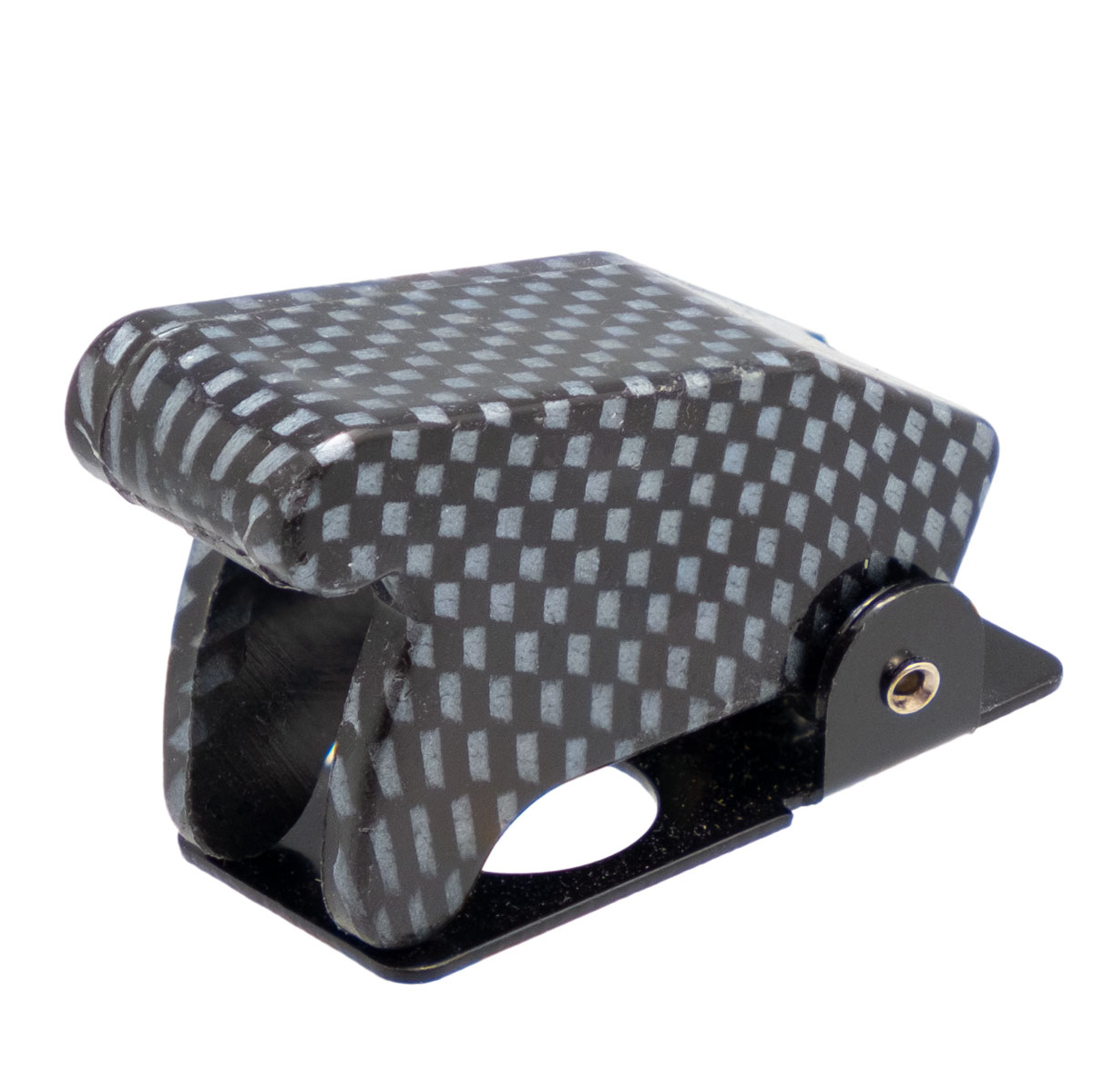 Toggle Switch Cap Safety Guard, carbon fiber