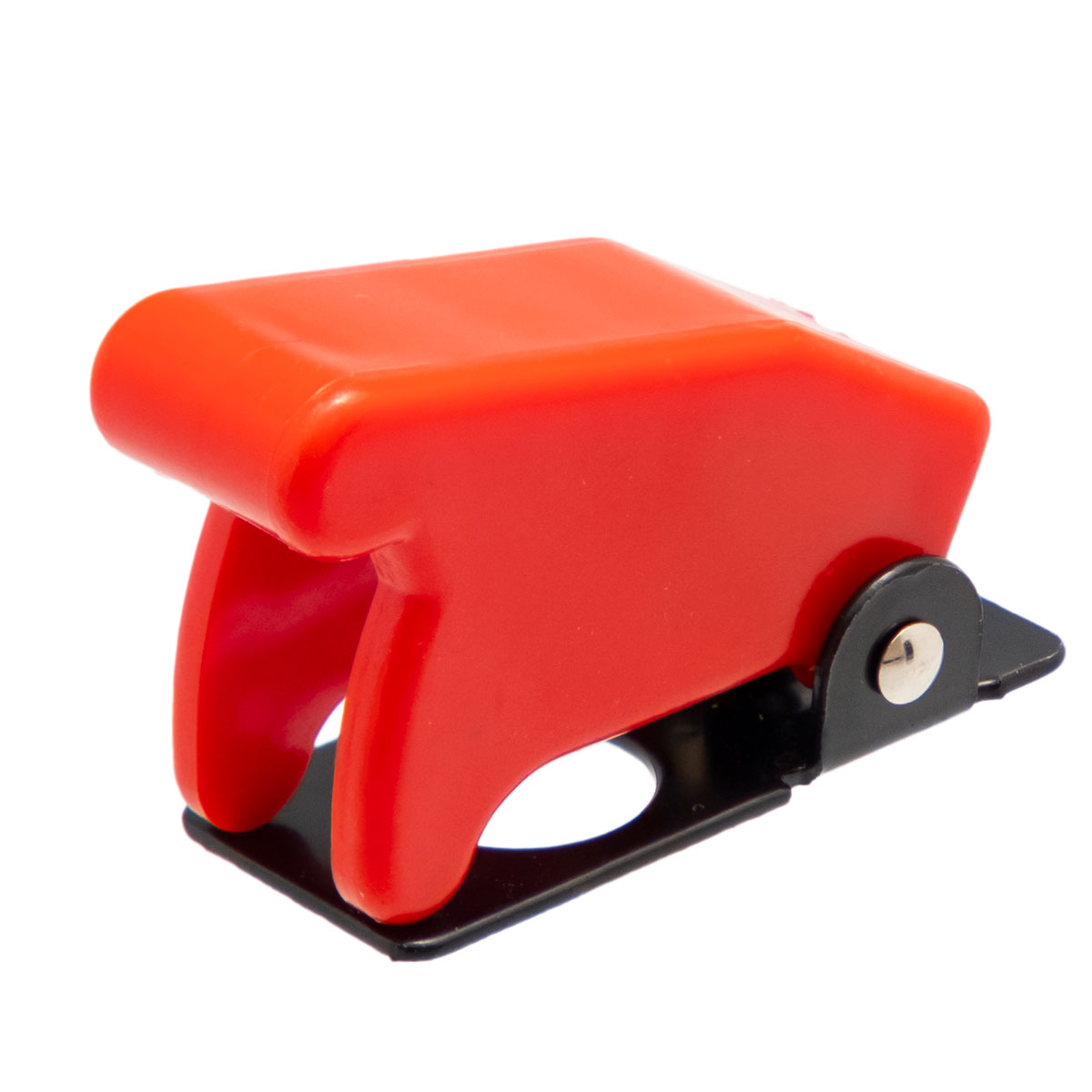 Toggle Switch Cap Safety Guard, red