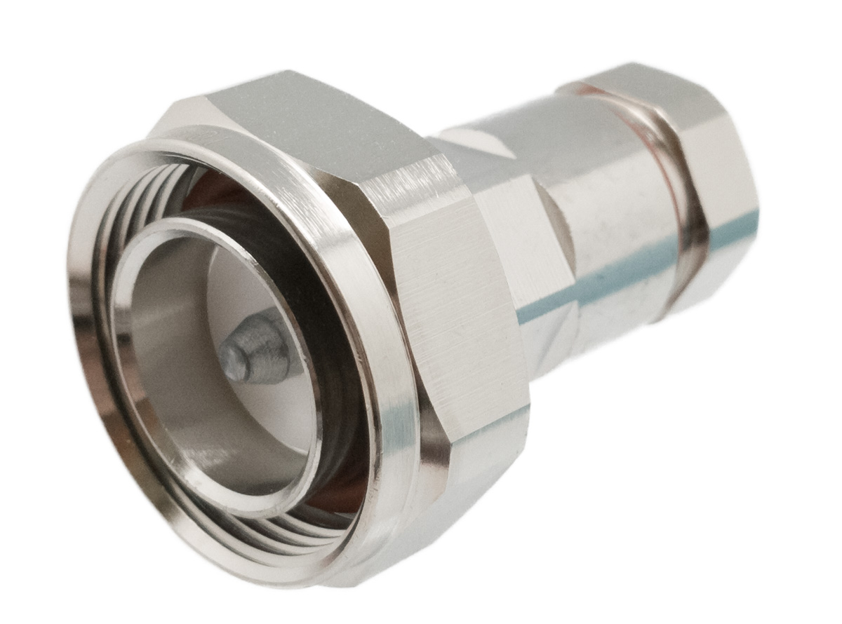 DIN 7/16 Male Clamp Straight Connector for 1/2"Super flexible