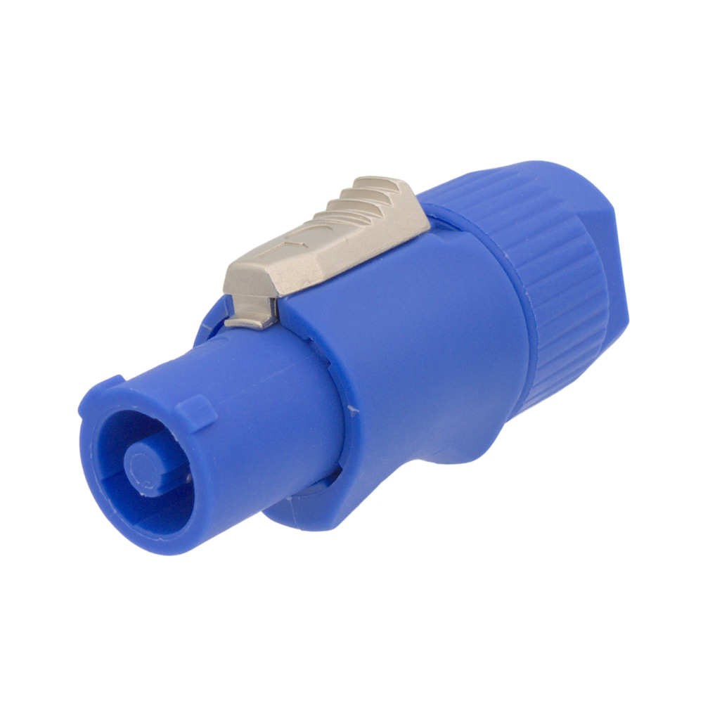 3-pole, 20A male power connector compatible with powerCON