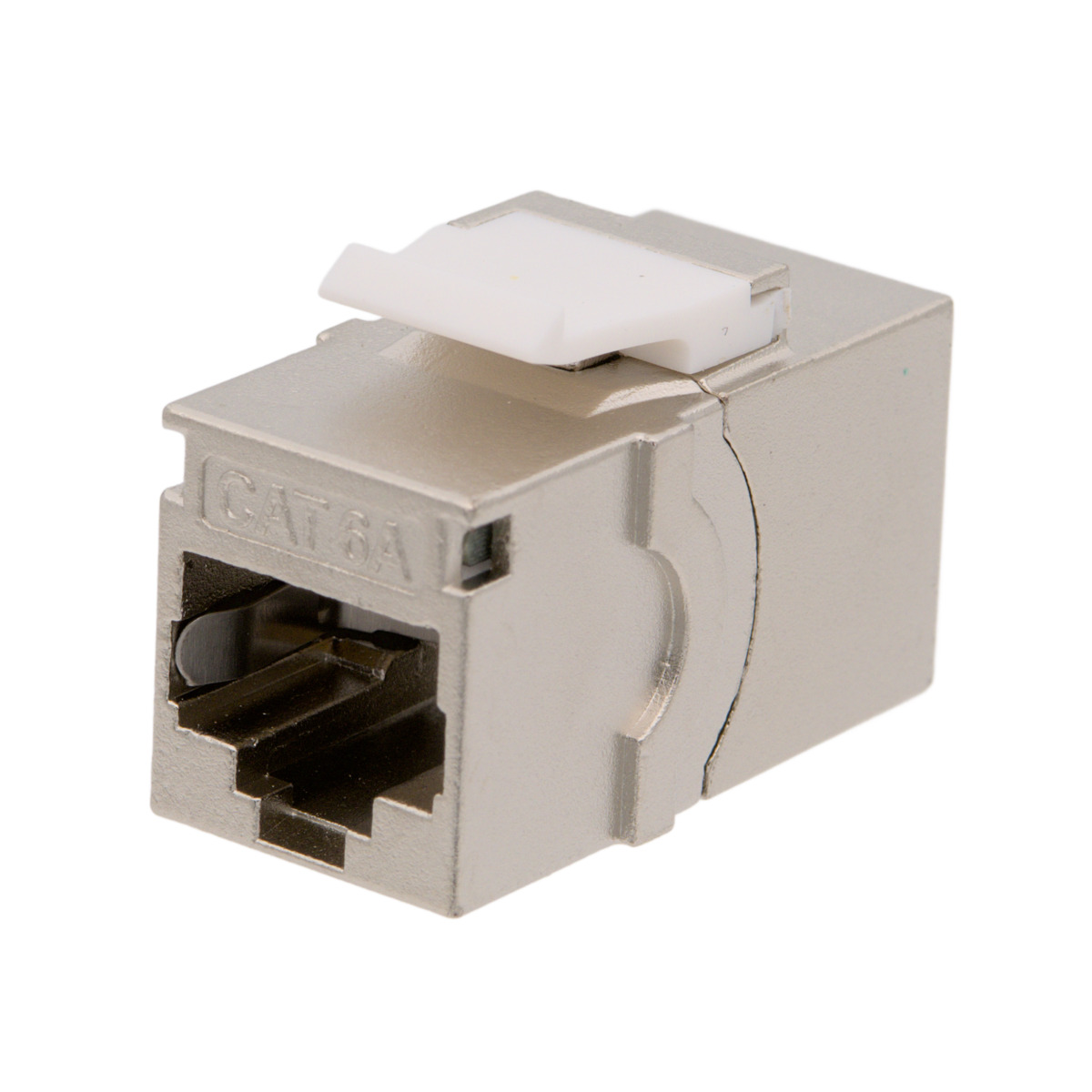 CAT.6A STP adapter, RJ45 double female