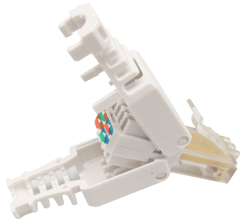 UTP Cat.6A Toolless Connector