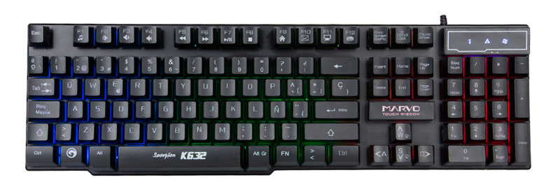 K632 Clavier Gaming Compacto