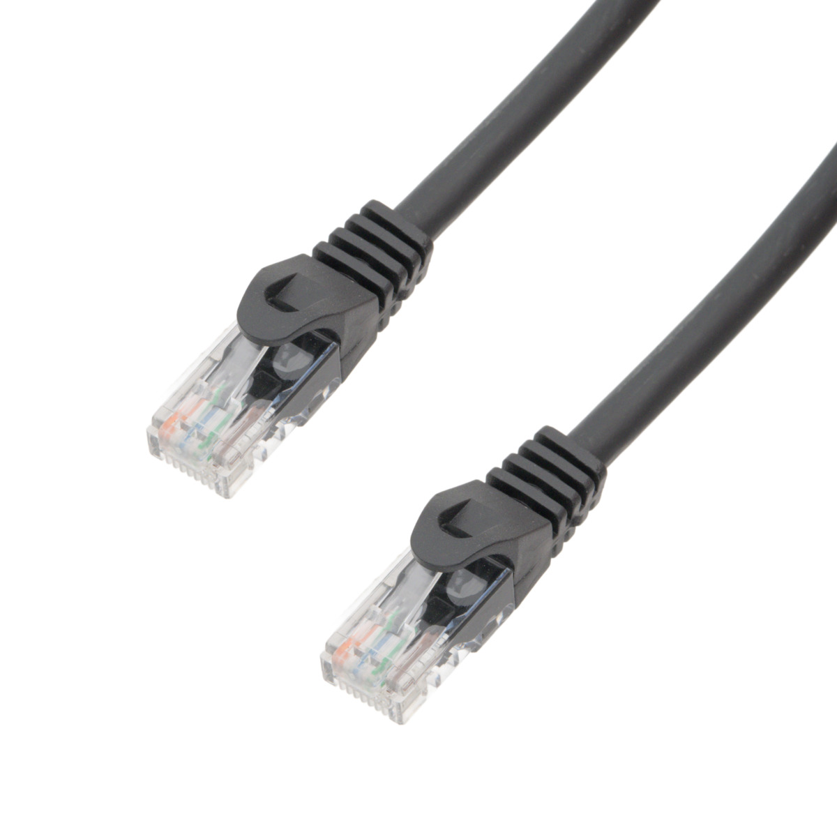 Cat.6 UTP LSZH, 26 AWG, 3m, Negro