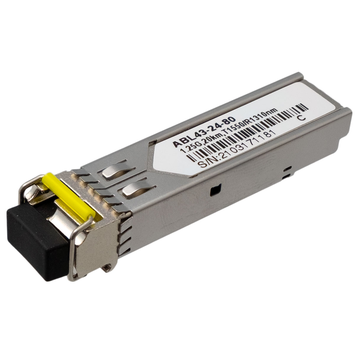 SFP LC BIDI 1.25Gbps Monomode T1550/R1310nm 20Km