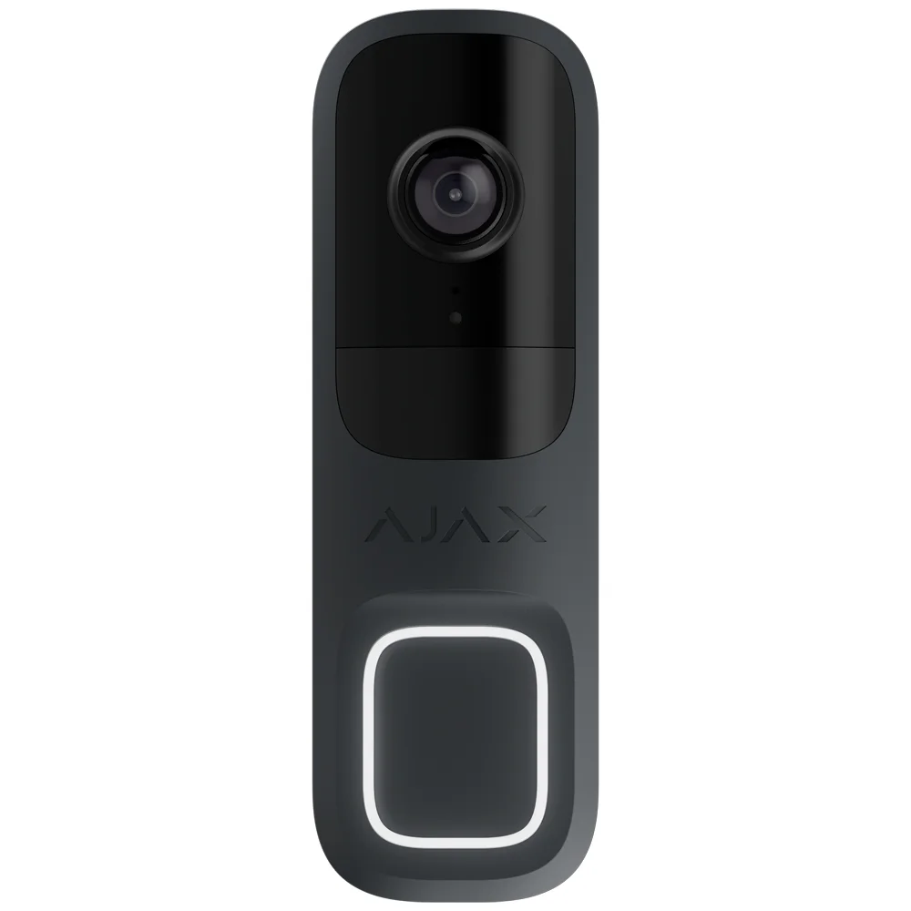 Ajax DoorBell. Video timbre con PIR e IA integrada. Color Grafito