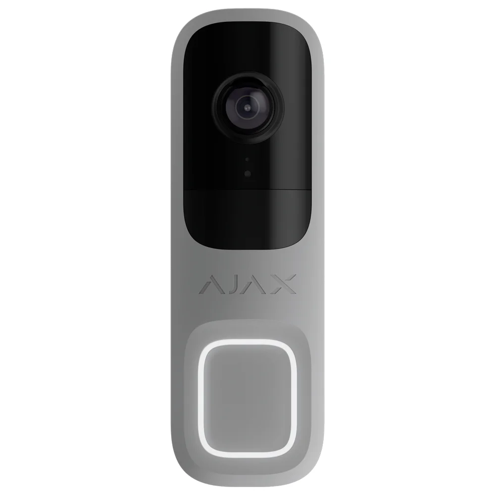 Ajax DoorBell. Video timbre con PIR e IA integrada. Color Gris