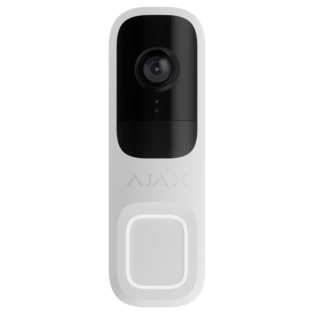 Ajax DoorBell. Video timbre con PIR e IA integrada. Color Blanco