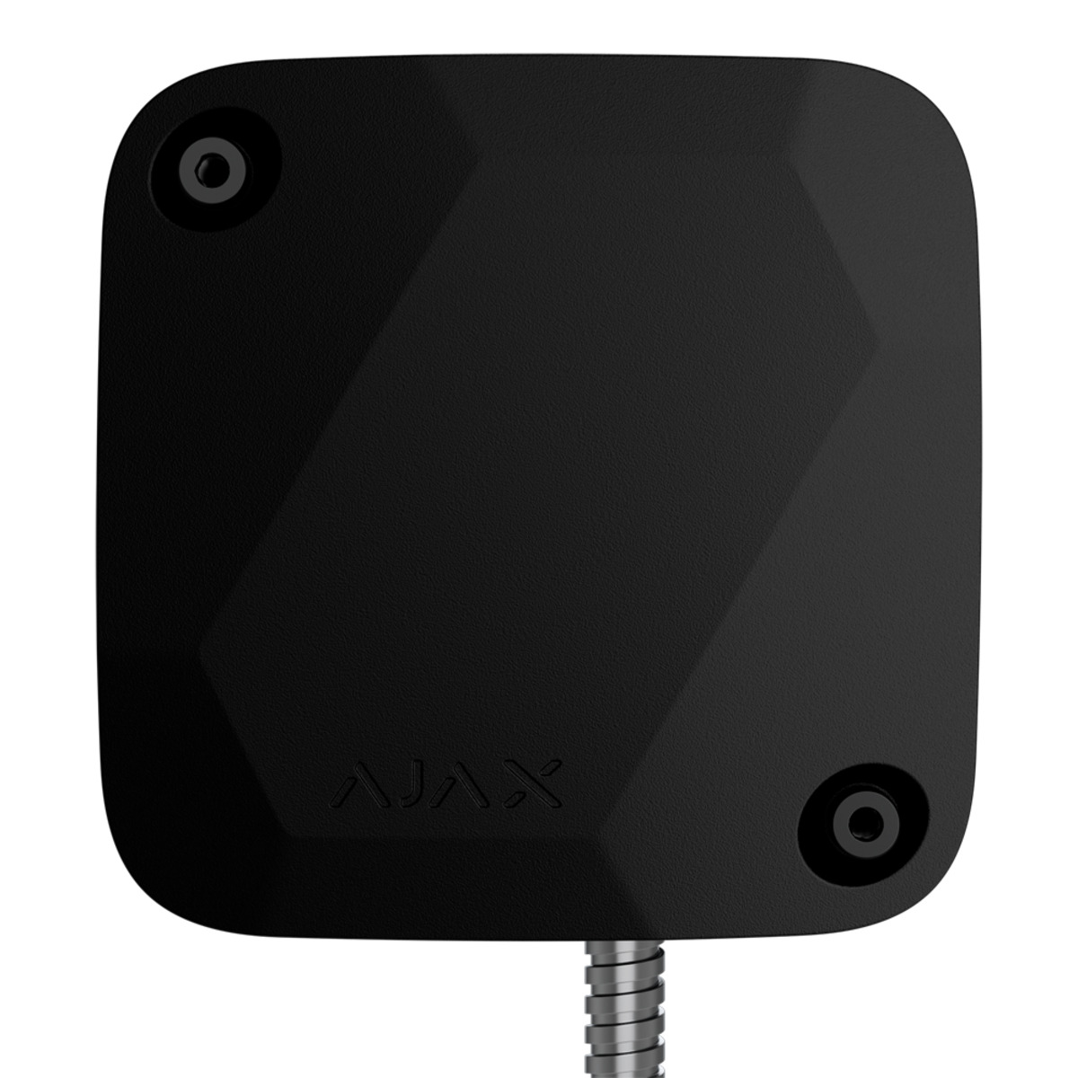 Detector sísmico cableado con un sensor de impacto adicional, Negro
