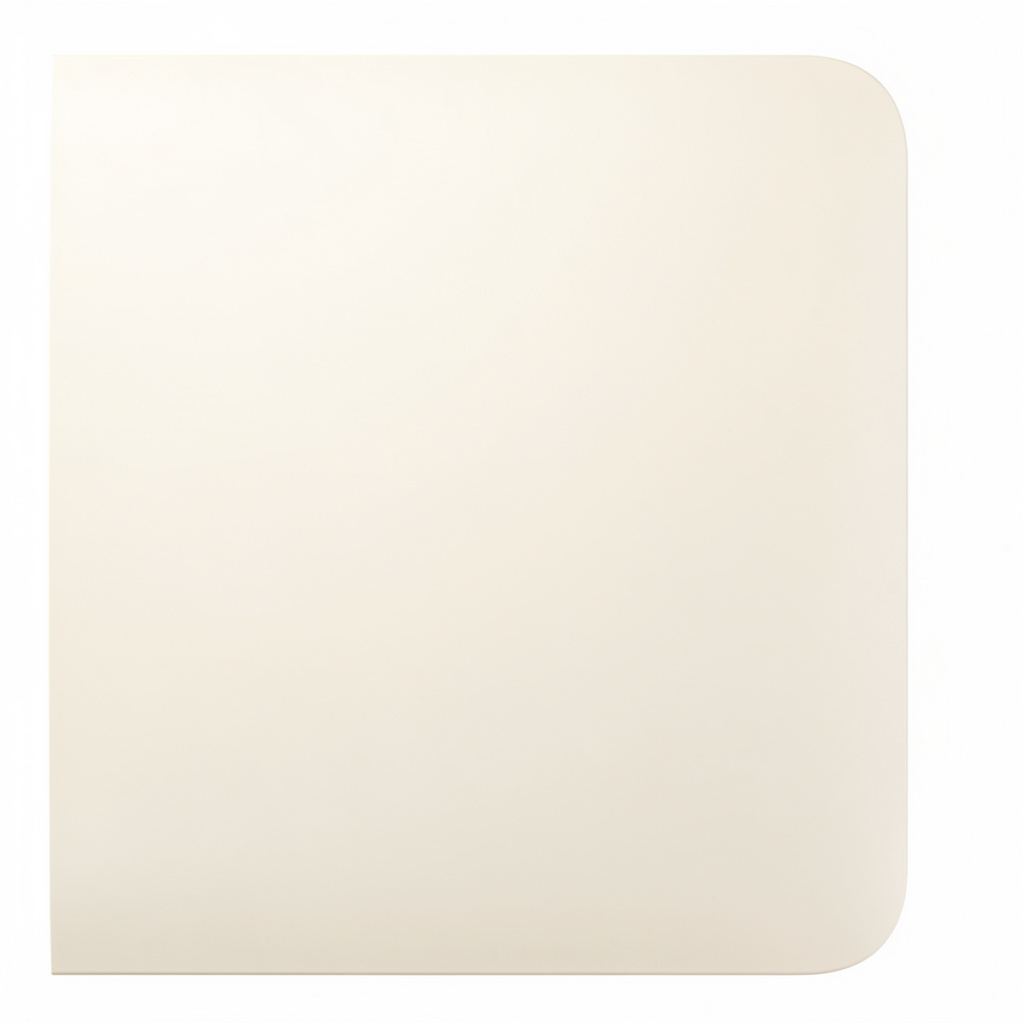Ajax LightSwitch SideButton 1-gang/2-way. Pulsador Lateral Simple. Color Marfil