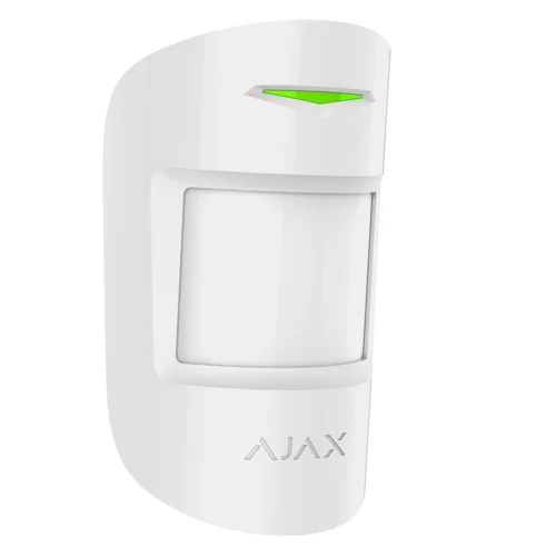 Ajax MotionProtect. Detector PIR inalámbrico. Color blanco