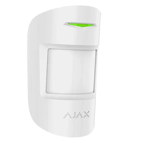 Ajax MotionProtect Plus. Detector DT inalámbrico. Color blanco