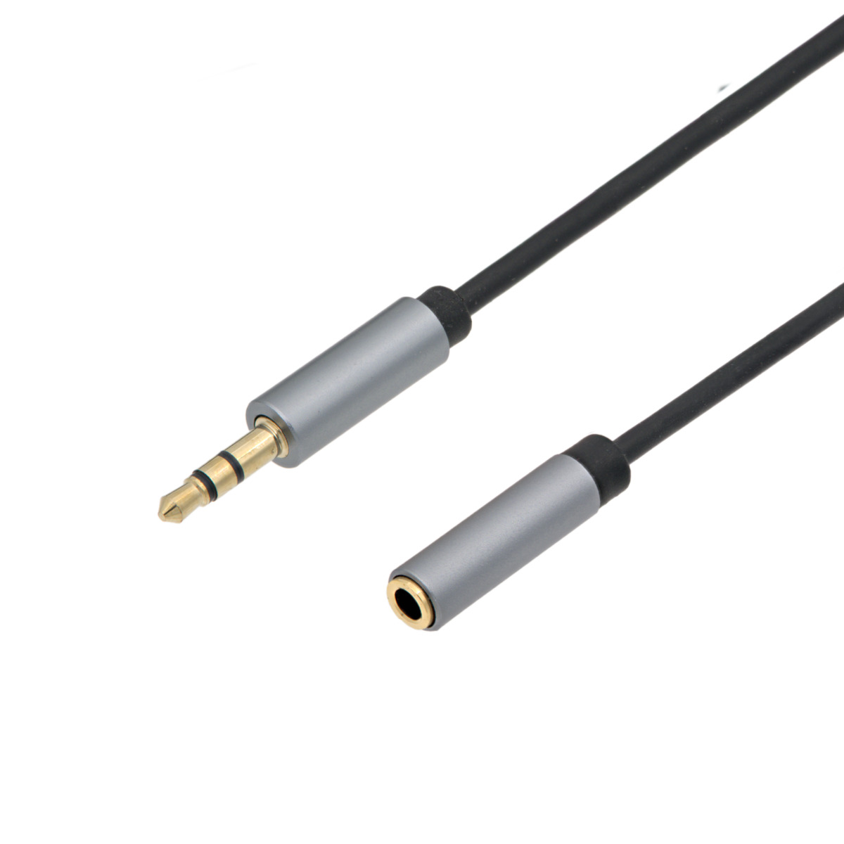 Cable prolongador de audio apantallado Jack estéreo (TRS) 3,5 mm macho-hembra, 3 m