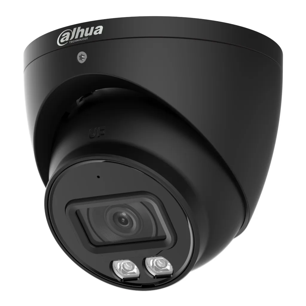 MiniDomo HDCVI 4EN1 2M 1080P Iluminación Dual LED40m/IR40m 2.8mm IP67 MIC. Color Negro