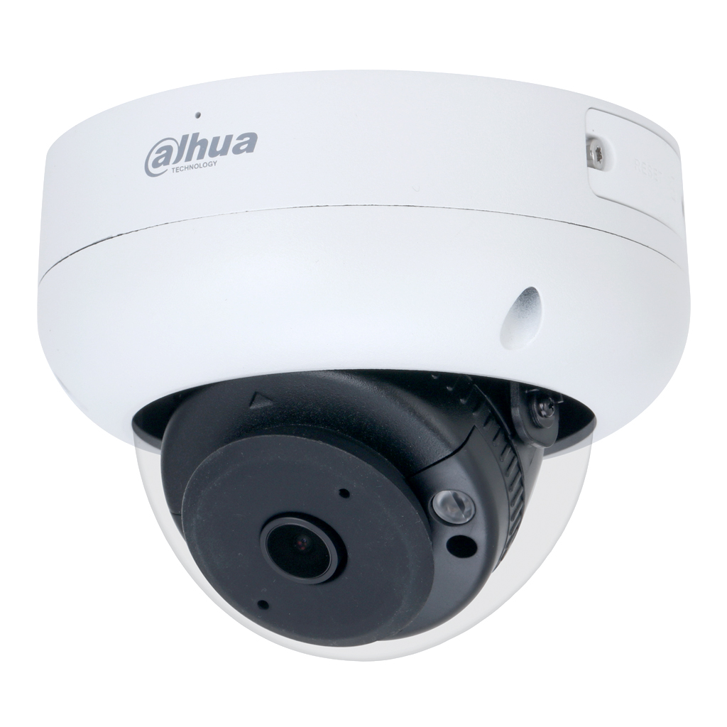 Dome IP Wide Angle H.265 4M WDR Starlight IR15m 2.1mm IP67 IK10 IK10 PoE AUDIO MIC I/O AI