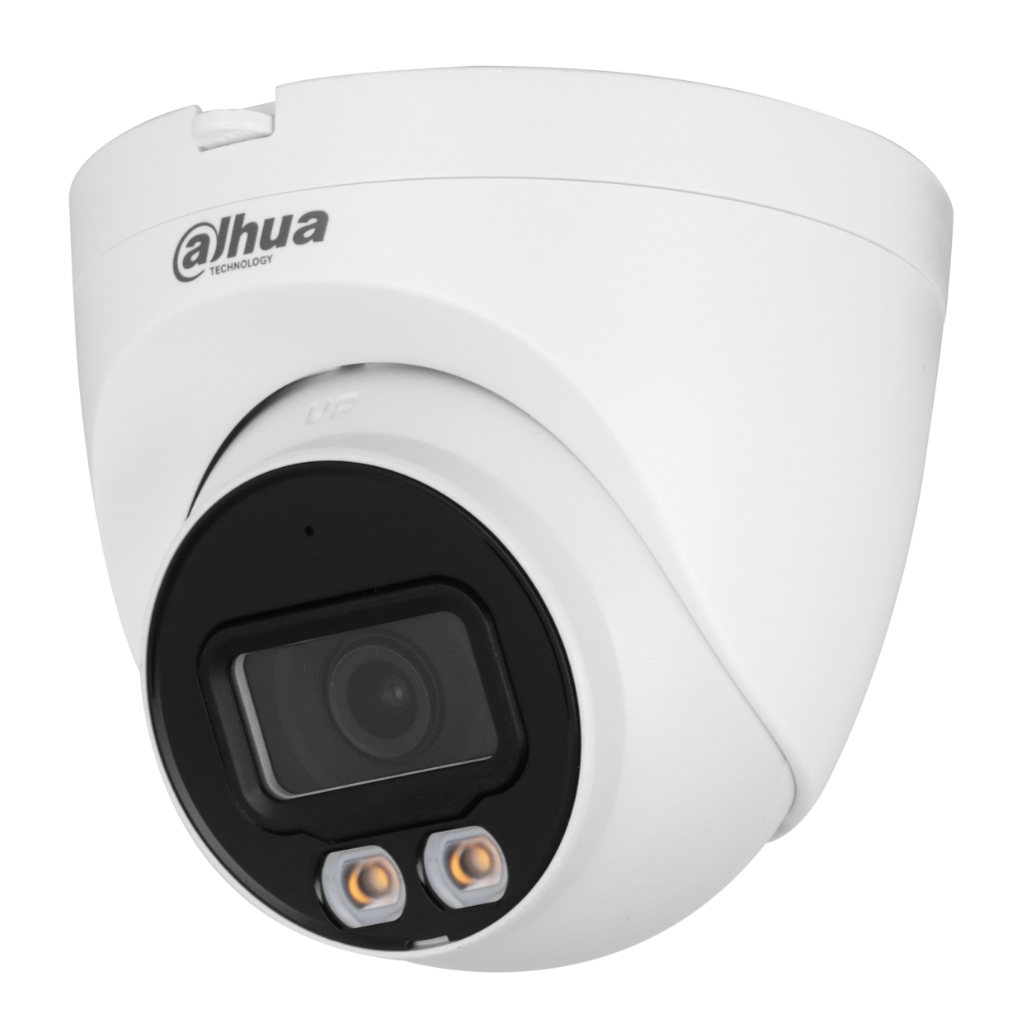 Dome IP H.265 2M FULL COLOR FULL COLOR WDR LED30m 2.8mm IP67 PoE SD MIC AI