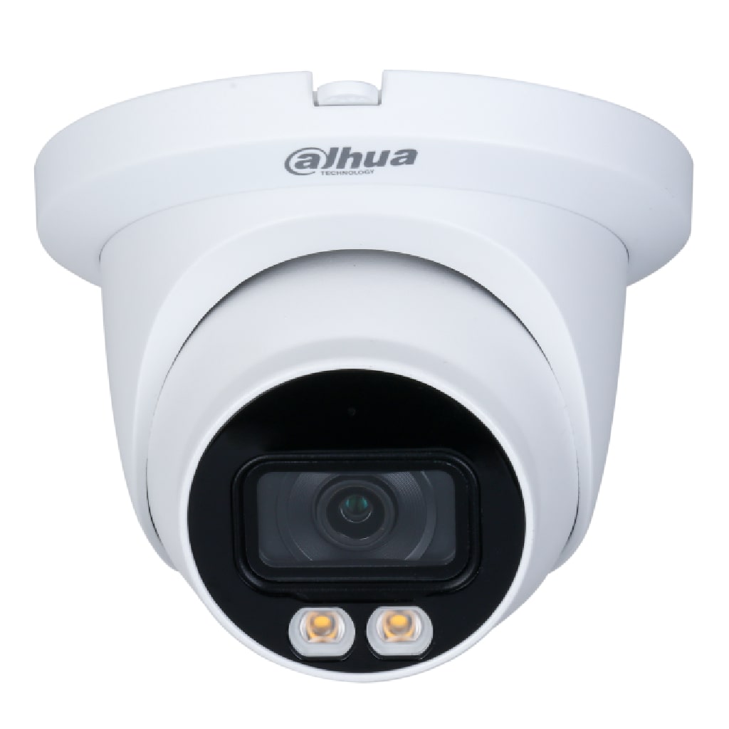 Dome IP H.265 2M FULL COLOR FULL COLOR WDR LED30m 2.8mm IP67 PoE SD MIC AI