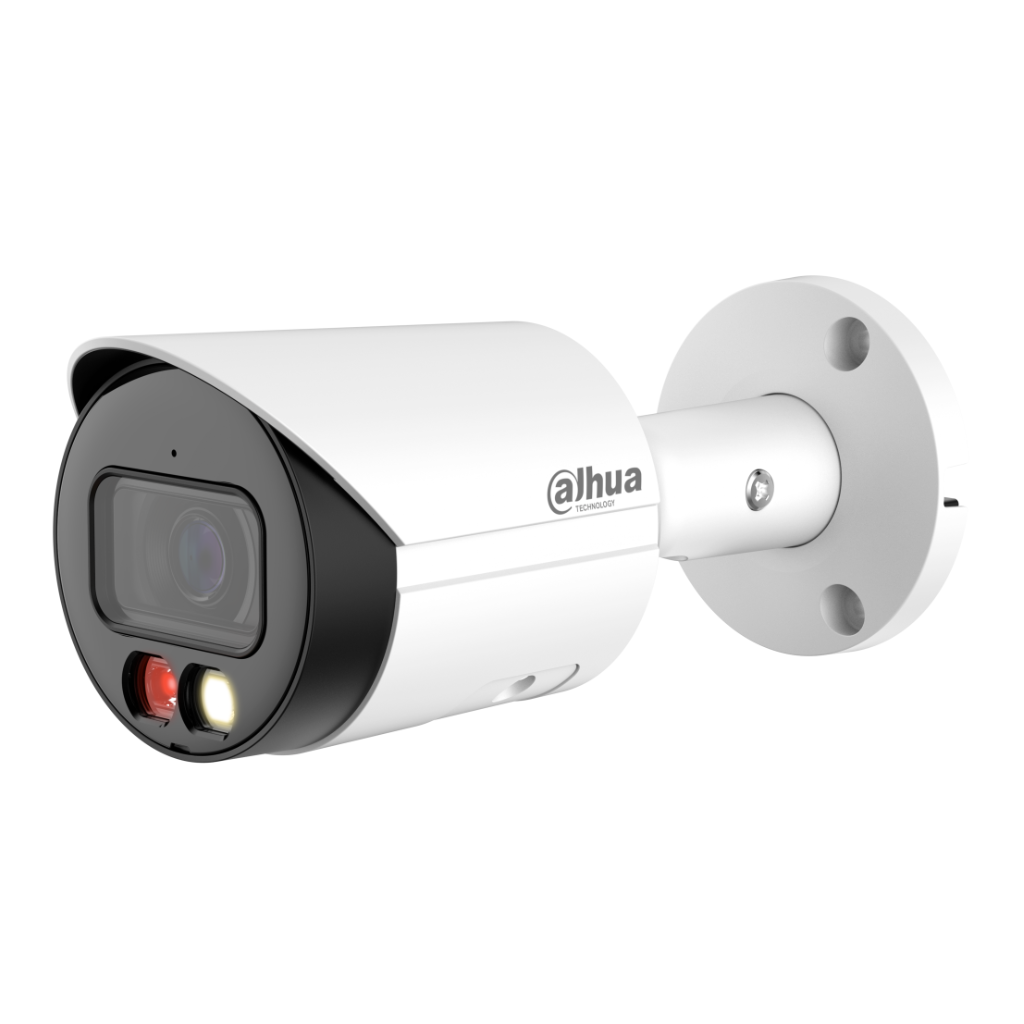 Bullet IP 4M H.265 FULL COLOR WDR IVS SMD Illum Dual LED30m/IR30m 2.8mm IP67 PoE MIC AI