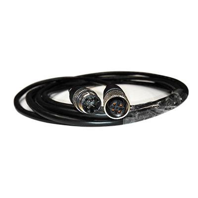 Network cable extension with M12 male-female connectors for onboard recorder 3m