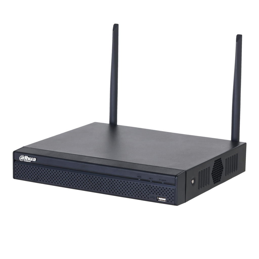 NVR 4ch 40Mbps H265 HDMI 1HDD WiFi Dual Antenna