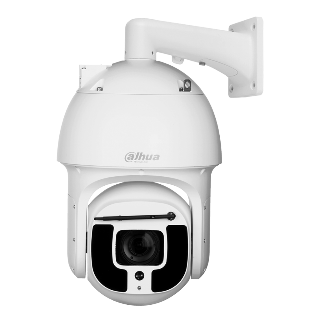 Dome PTZ IP 8M H.265 DN WDR140dB Starlight+ IR500m 40X 3D IP67 Hi-POE AUDIO I/O AI
