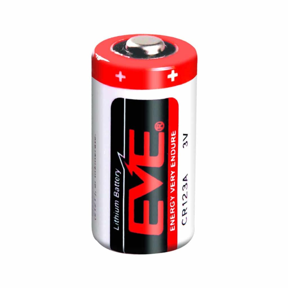 Pila CR123A de 1400mAh d'EVE