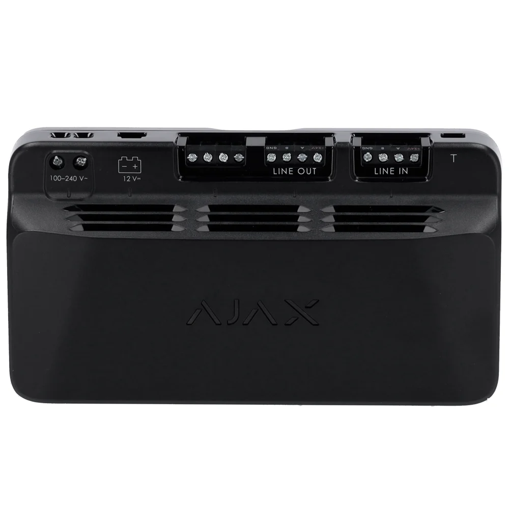 Ajax LineSupply (45 W) Fibra. Color Negro. G3