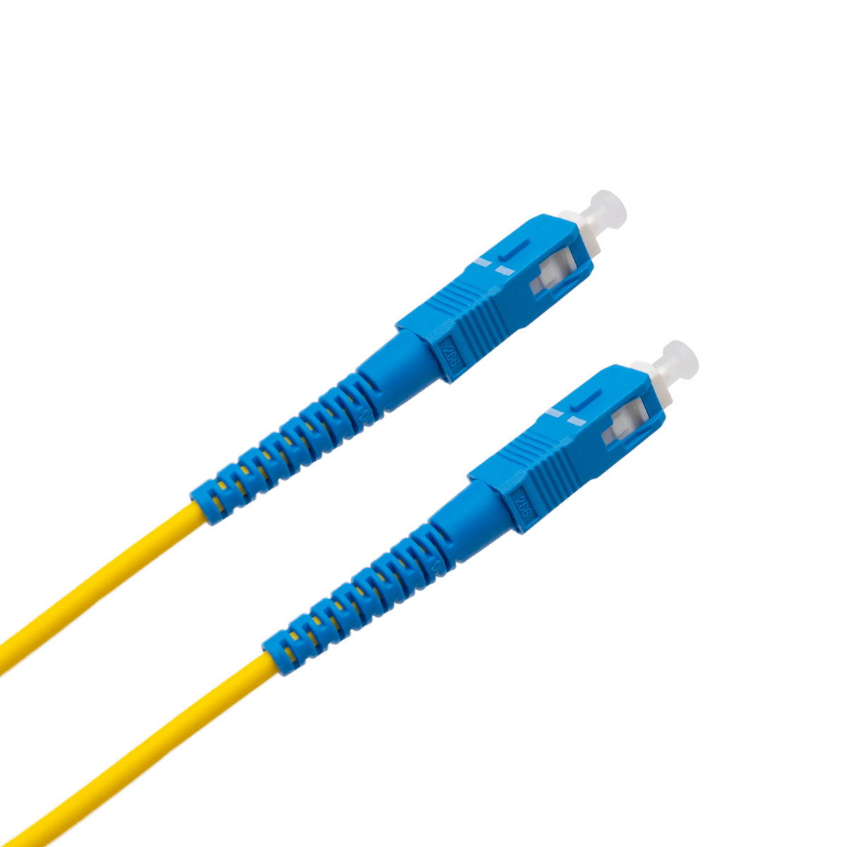 Optical fiber patch cord SC/APC to SC/UPC Single-mode Simplex, 3m