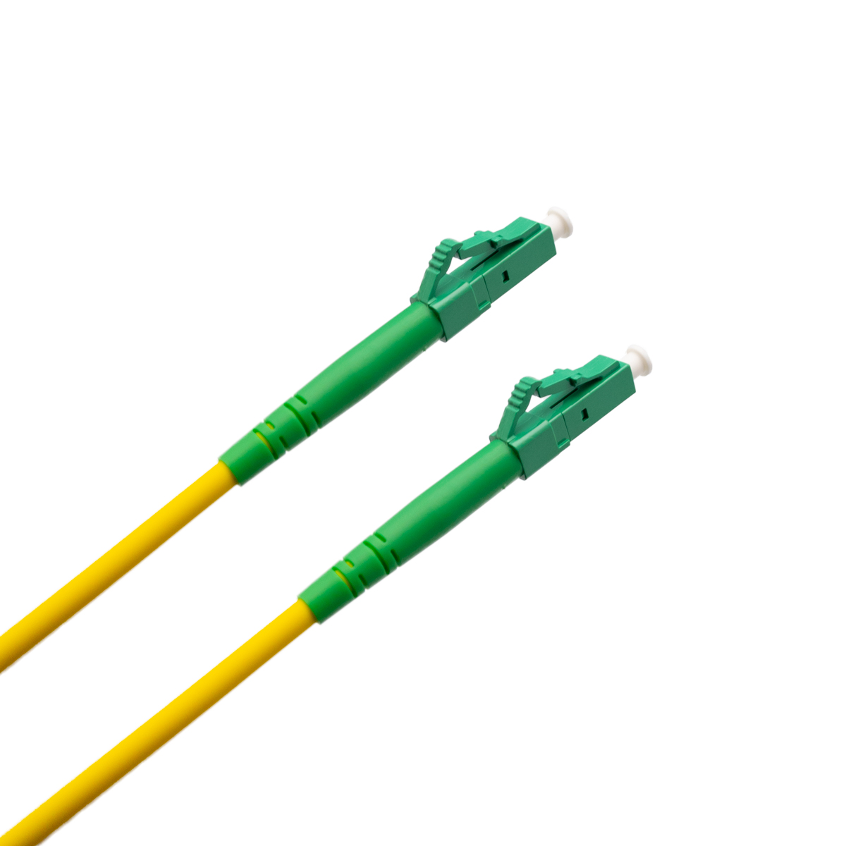 Cable de fibra óptica LC/APC a LC/APC Monomodo Simplex, 2m