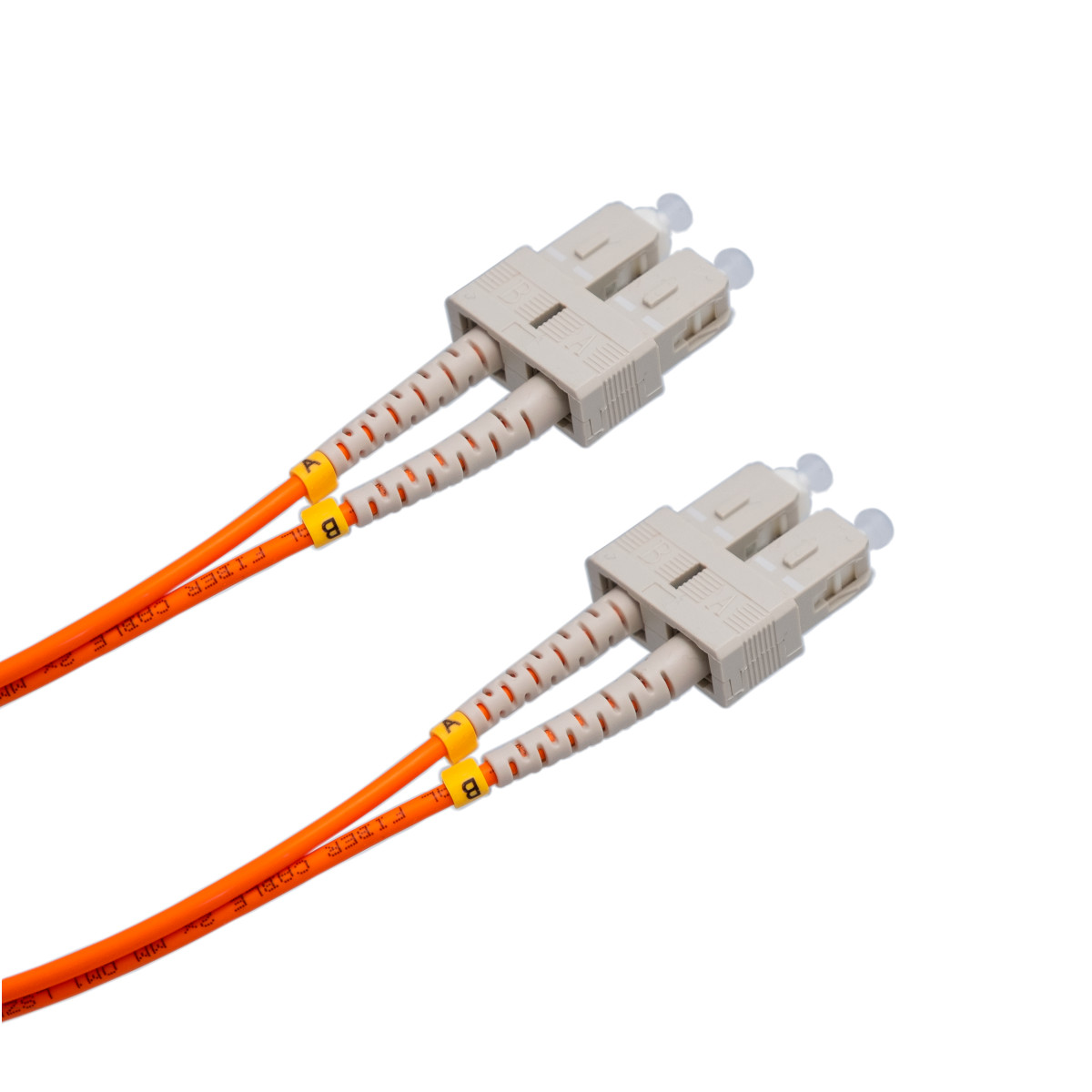 Cable de fibra óptica SC/UPC a SC/UPC OM1 Duplex, 1m