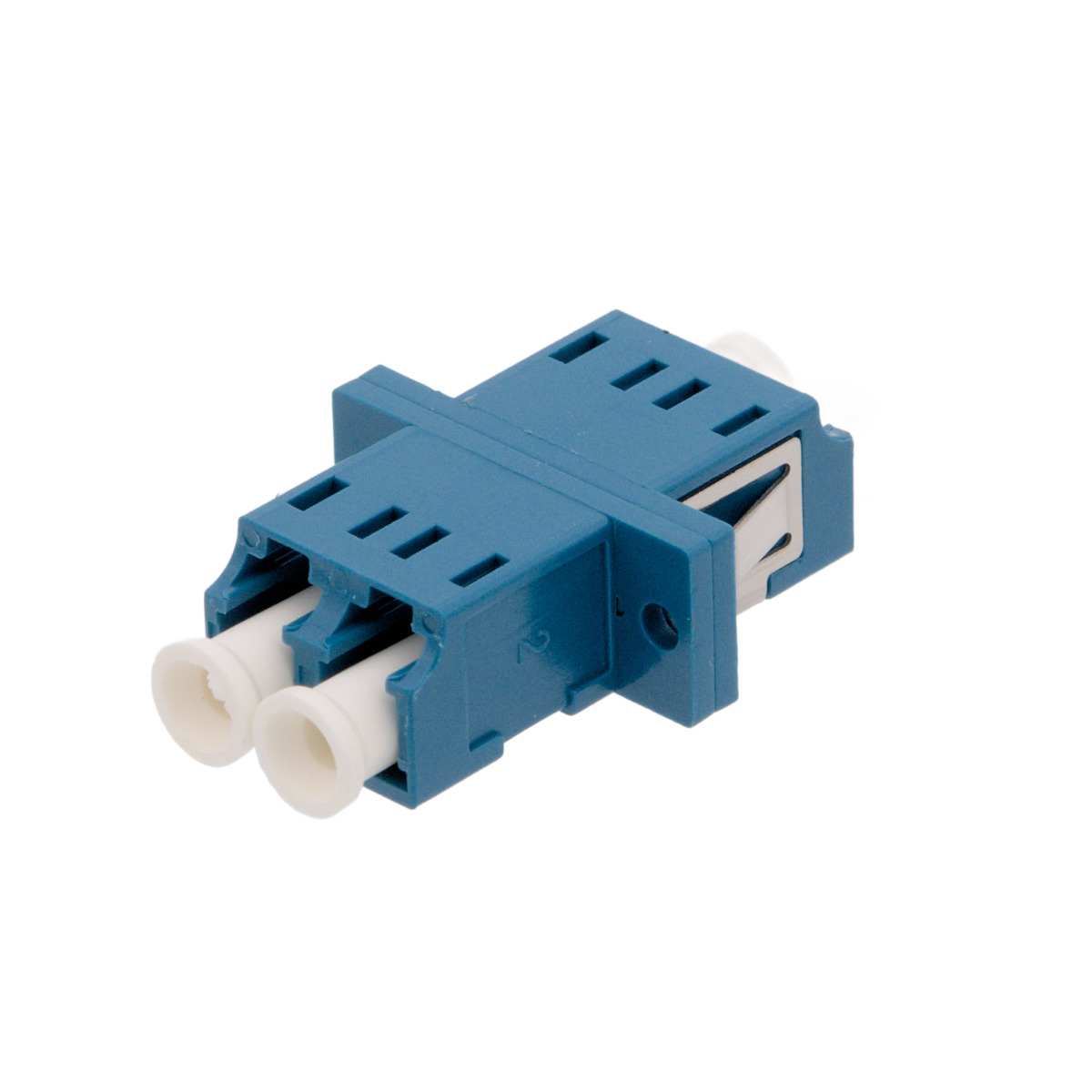 LC/UPC SM DX Adapter with Flange for patch panel