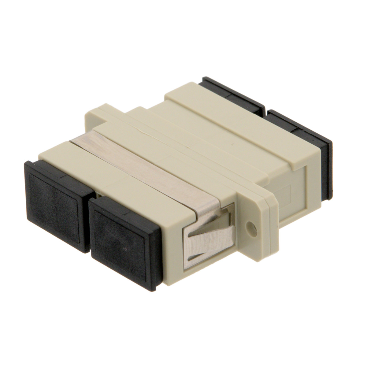 SC/PC MM DX Adapter with Flange for patch panel