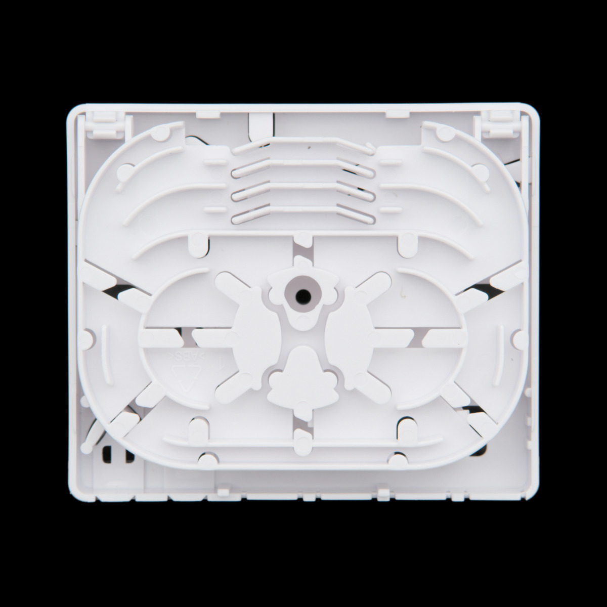 Caja para Fibra Optica para 4 Fusiones y 4 Adaptadores [No Incluidos][100x80x29mm]