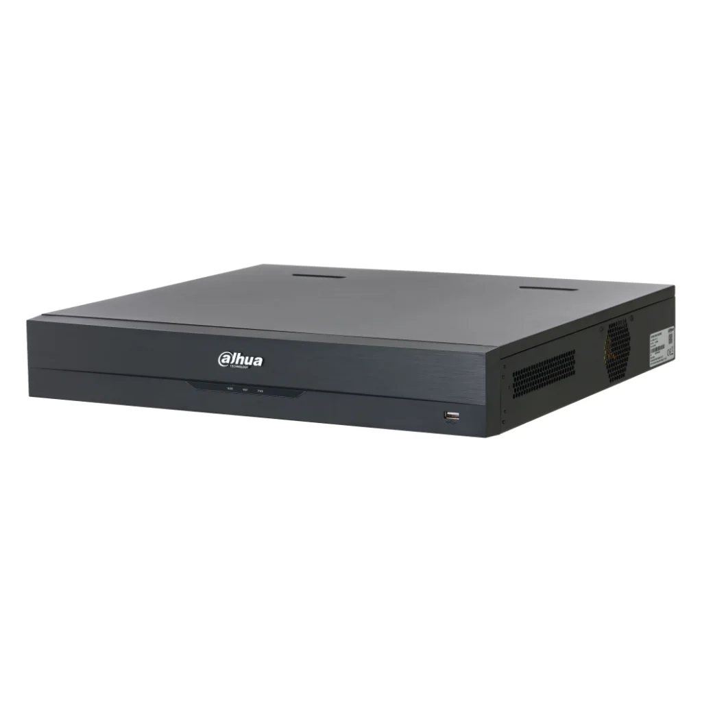 NVR 32ch 448Mbps H265 2xHDMI 4HDD 2RJ45 E/S AI