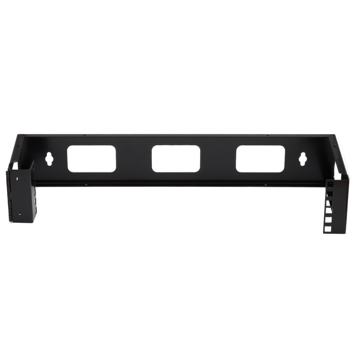 Soporte Rack para Pared de 2U, Negro 