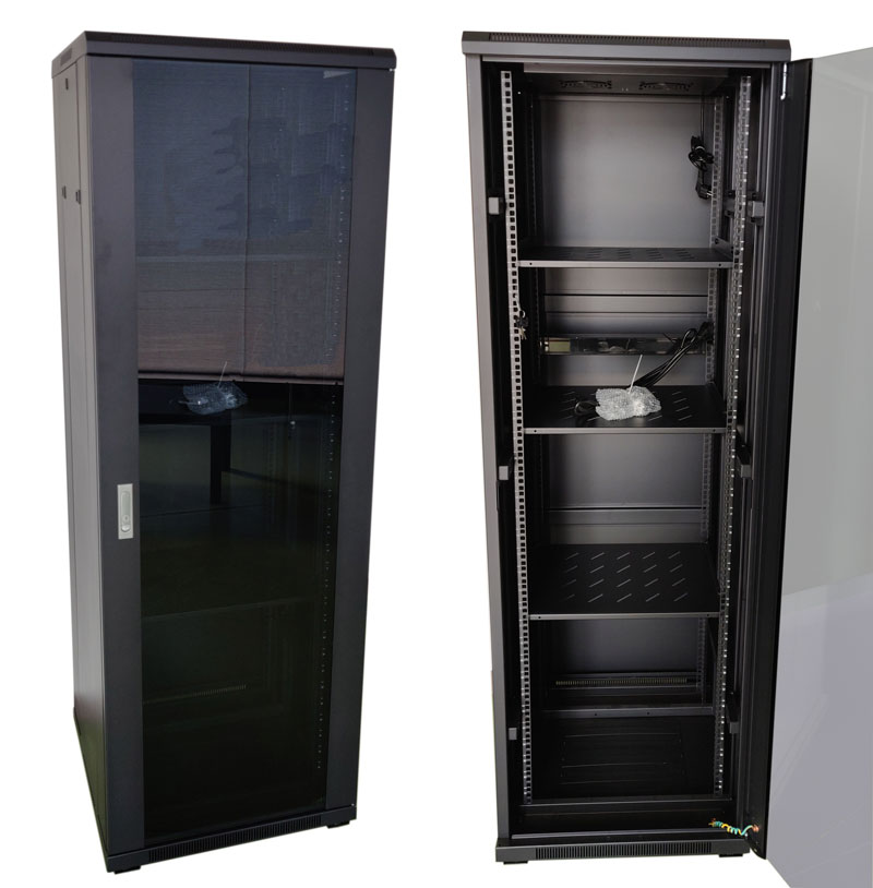 KIT Armario rack 37U 1000mm | Con Accesorios 