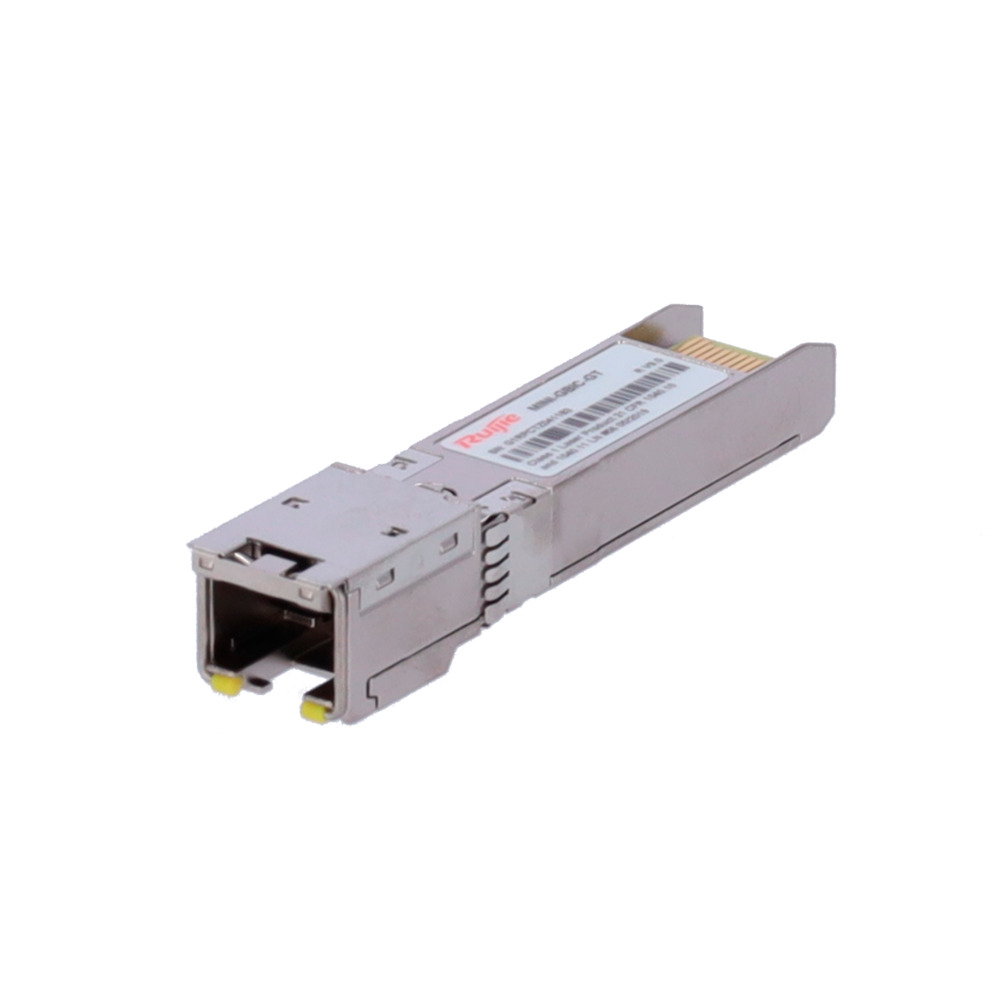 Ruijie Módulo transceptor SFP - Puerto RJ45 - Velocidad Gigabit - Máxima distancia 100 m - 1000Base-TX