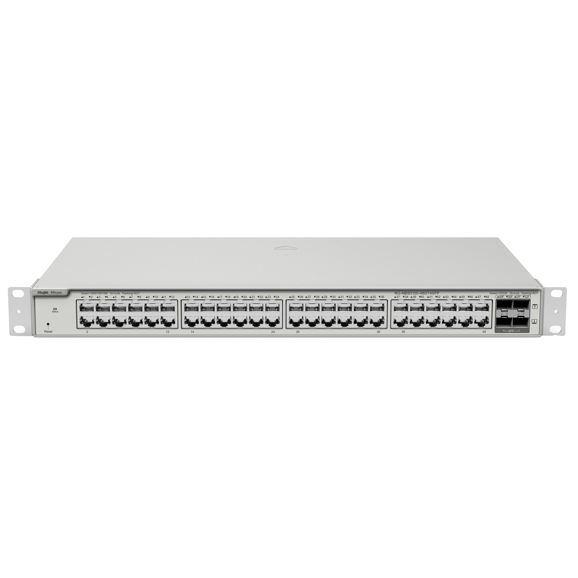 Reyee Switch Cloud Capa 3 - 48 puertos RJ45 Gigabit - 4 puertos SFP Gigabit