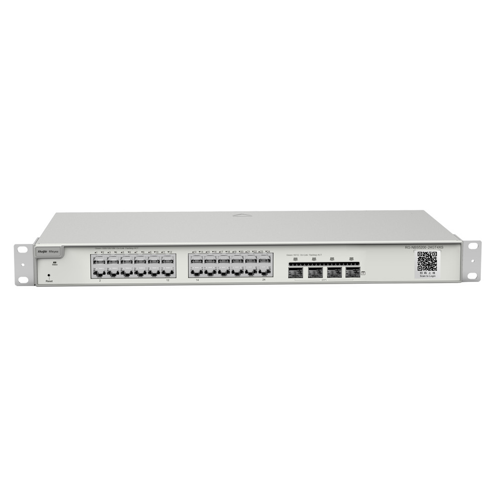 Reyee Switch Cloud Capa 3 - 24 puertos RJ45 Gigabit - 4 puertos SFP+ 10 Gbps